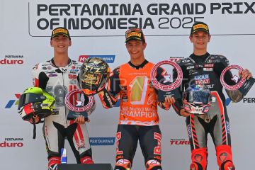 Jose Rueda juara Moto3 Indonesia 2025