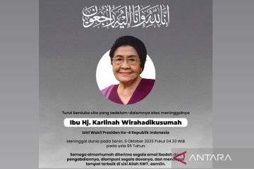 Karlinah Djaja Atmadja berpulang, Wapres Gibran sampaikan ucapan duka