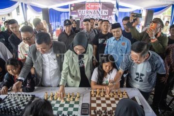 Turnamen catur Perum LKBN ANTARA Biro Sumatera Selatan