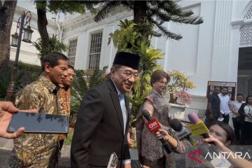 Benjamin Paulus datang ke Istana, enggan tanggapi kabar jadi Wamenkes