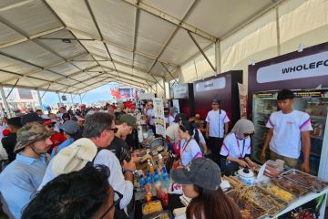 UMKM binaan Pertamina raup Rp250 juta di ajang MotoGP Mandalika