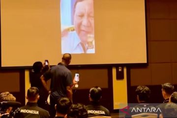 Presiden Prabowo beri suntikan semangat timnas Indonesia jelang lawan Saudi