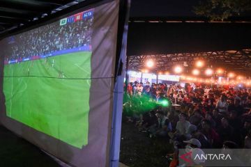 Nonton bareng Timnas Indonesia melawan Arab Saudi