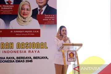 Novita Wijayanti terpilih jadi Ketum PIRA organisasi sayap Gerindra