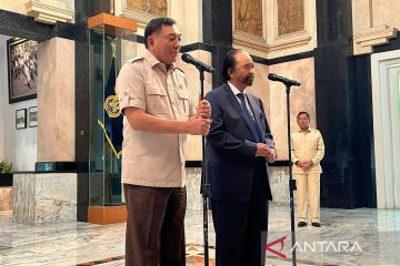 Politik kemarin, Menhan bertemu Ketum NasDem hingga soal UU BUMN