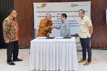 BRINS gandeng Perumda Bogor beri asuransi mikro untuk pedagang pasar