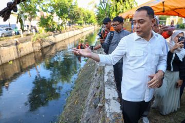 Pemkot Surabaya pastikan semburan akibat kebocoran pipa gas