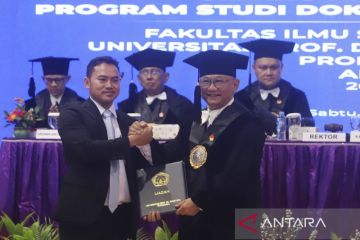 Dewas Antara raih gelar Doktor program administrasi publik