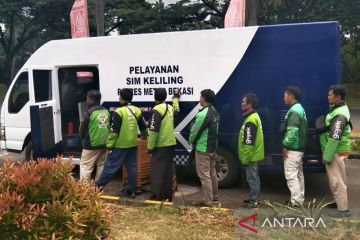 Sabtu, layanan SIM keliling tersedia di lima lokasi DKI Jakarta