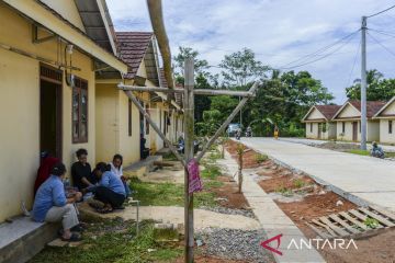 Penyintas bencana tanah bergerak mulai tempati huntap