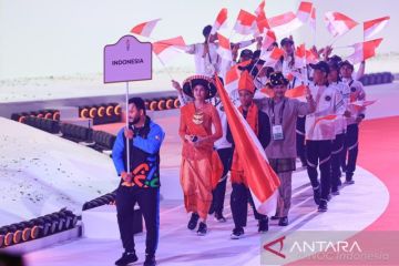 Busana Mandailing dan Batak Karo warnai pembukaan AYG 2025 di Bahrain