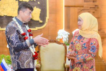 Jatim--Rusia jajaki kerja sama perkuat sektor maritim dan pendidikan