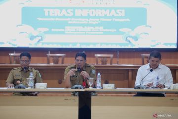 Teras informasi peringatan Hari Sumpah Pemuda di Jatim
