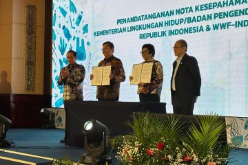 KLH dan WWF Indonesia kolaborasi tangani berbagai isu lingkungan