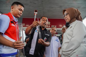 Sidak uji mutu BBM di Lumajang