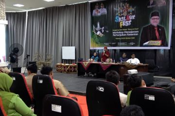 50 pelajar Kota Padang ikuti lokakarya Manajemen Pertunjukan Seni