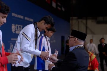 Pencak silat Indonesia lampaui target medali di Asian Youth Games 2025