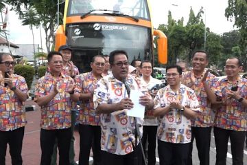 Rano Karno resmikan rute baru bus pariwisata &ldquo;Jakarta Heritage&rdquo;