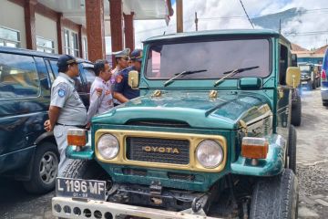 Dishub Probolinggo nyatakan 67 jeep di Gunung Bromo tidak laik jalan