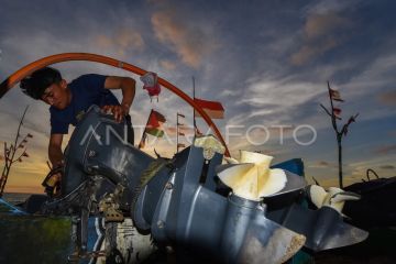 Kampung nelayan merah putih di Sumatera Barat