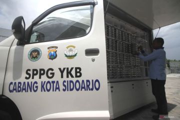 Distribusi Makanan Bergizi Gratis  SPPG Polresta Sidoarjo