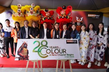 SAMURAI Paint Rayakan Keunggulan Selama 28 Tahun dengan Melansir Seri Produk Cat Semprot Pertamanya untuk Mobil
