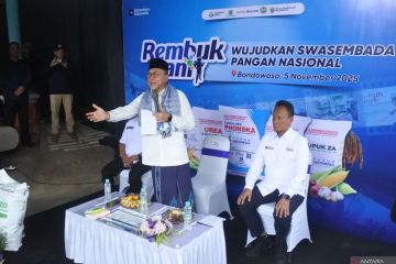 Kunjungan kerja Menko Pangan di Bondowoso