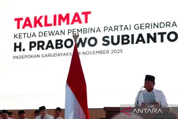 Prabowo: Kekuasaan bukan tujuan, tetapi alat untuk bantu rakyat