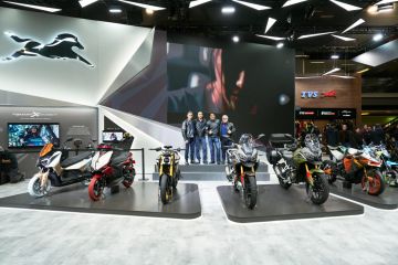 Dengan Visi Global, Penampilan Pertama TVS Motor Company yang Luar Biasa di EICMA