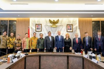 Indonesia dan Rusia bahas kerja sama ekonomi, maritim, dan logistik