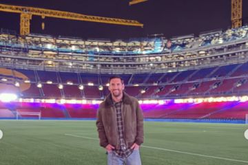 Lionel Messi injak Camp Nou, isyaratkan kembali ke Barcelona