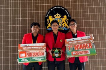 Mahasiswa Unhas juara 1 YEH lewat inovasi energi bersih