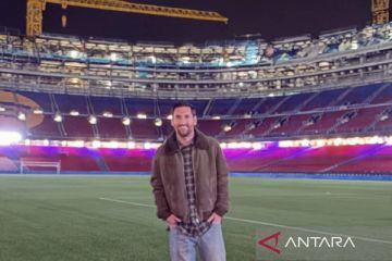 Barcelona dikabarkan siapkan patung Lionel Messi di area luar Stadion Camp Nou