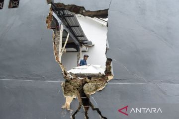 Bencana pergerakan tanah di Ciamis