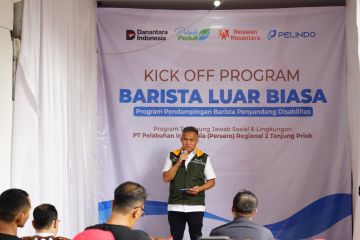 Pelindo Tanjung Priok latih penyandang disabilitas jadi barista
