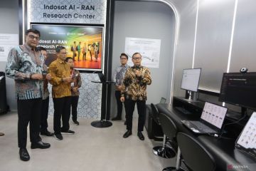 Peresmian AI-RAN Research Center