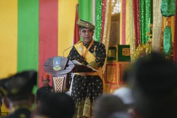 Ketua MPR Ahmad Muzani terima gelar kebesaran dari Kesultanan Riau