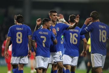 Susunan pemain Italia vs Norwegia