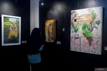 Pameran seni rupa di Tulungagung