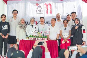 PSI Jakarta adakan "funwalk" dan traktiran dalam perayaan HUT ke-11