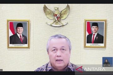 BI menyebut rupiah terkendali di tengah besarnya tekanan akibat ketidakpastian