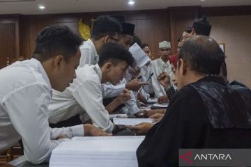 21 orang didakwa lakukan kekerasan saat demo di sekitar Gedung DPR/MPR