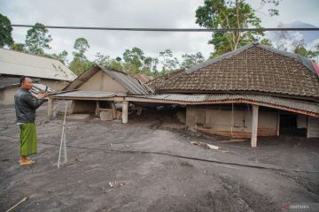 Dampak kerusakan erupsi Gunung Semeru