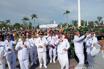 Kekompakan Gubernur dan Wagub Babel Senam Bedincak
