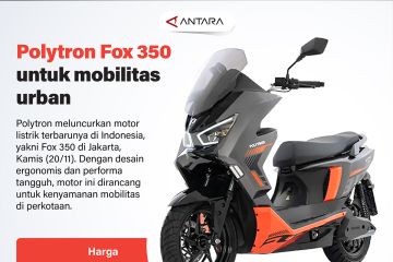 Polytron Fox 350 untuk mobilitas urban
