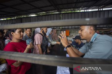 Penyaluran Bantuan BLTS Kesra di Indramayu