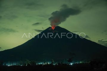 Aktivitas vulkanik Gunung Semeru