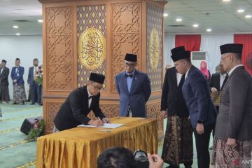 Usai melantik, Menhaj minta jajaran jaga integritas