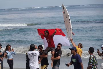 I Made Pajar Ariyana juarai WSL Manokwari Pro