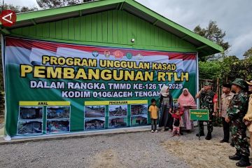 TMMD ke-126 di Aceh Tengah selesai, bangun jalan dan rumah warga
